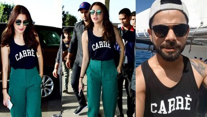 Virat Kohli की T-Shirt में फिर दिखी Anushka Sharma, सोशल मीडिया पर Photo हुई Viral। वनइंडिया हिंदी