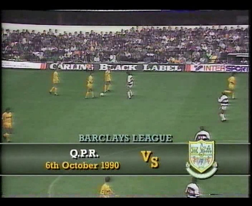 Queens Park Rangers - Tottenham Hotspur 06-10-1990 Division One