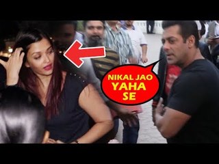 Salman Khan को आया Media पर गुस्सा Aishwarya Rai भागी उनसे दूर