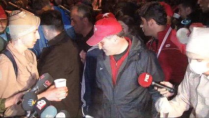 57. Alay Kayseri'de dev Türk Bayrağıyla anıldı