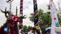 Procesión de Alangasí atrae turistas en Semana Santa