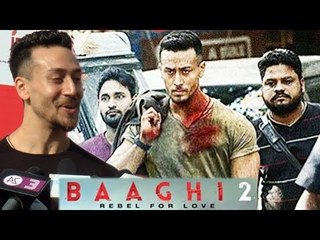 Tiger Shroff की प्रतिक्रिया BAAGHI 2 के लुक पर