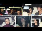 Bollywood Celebrities Karan Johar की Christmas पार्टी पर  | Shahrukh, Aishwarya