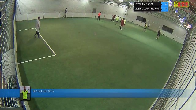 But de Louis (4-7) - LE MILAN CASSE Vs VIENNE CAMPING CAR - 24/04/18 21:00 - LIGUE 3