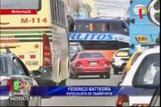 Camiones y buses interprovinciales mal estacionados bloquean vías de Lima