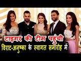 Salman के Tiger zinda hai की टीम पोह्ची Virat Kohli और Anushka Sharma के Wedding Reception पर
