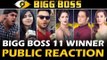 Salman Khan के Bigg Boss 11 के विजेता पर | PUBLIC REACTION | Shilpa, Hina, Vikas