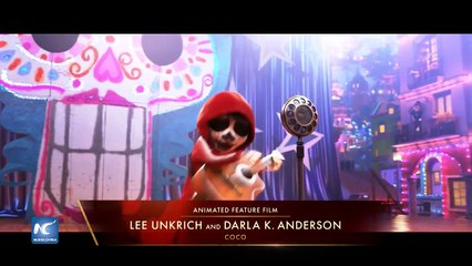 Coco, mejor película animada de los Premios Oscar