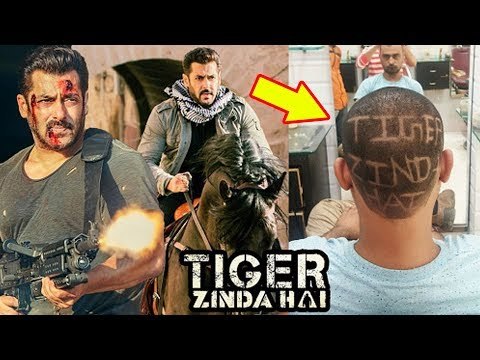 Salman के FANS का पागलपन लिया Tiger Zinda Hai का हेअरकट