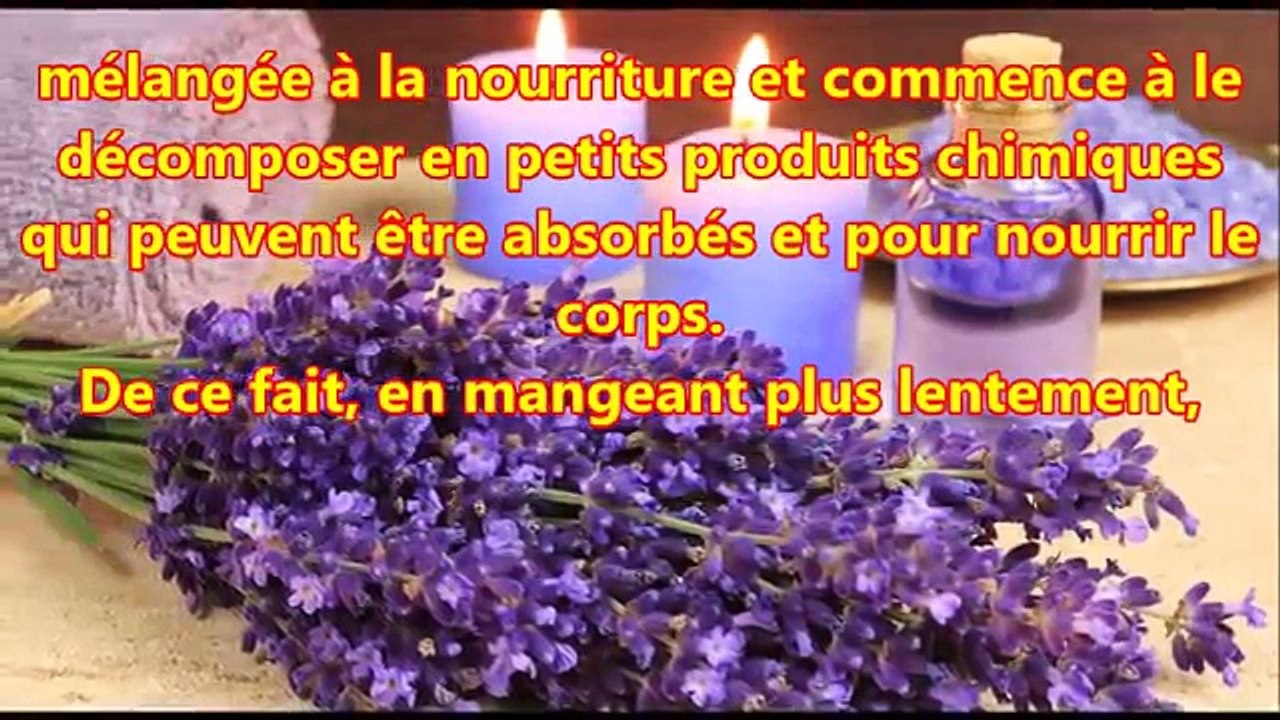 Manger lentement à de grands bienfaits