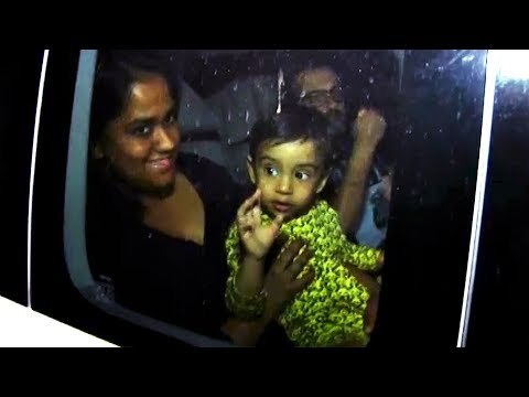Salman की बेहन Arpita और बेटे Ahil पोहचे Salman Khan के Birthday पार्टी पर