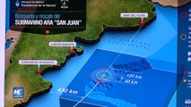 Condiciones meteorológicas complican búsqueda de submarino desaparecido en Argentina