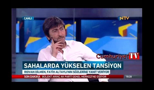 Rıdvan Dilmen'den Fatih Altaylı'ya sert yanıt: Yürekleri yetmez!