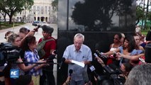 Cuba devela estatua del héroe nacional, José Martí, enviada desde Estados Unidos