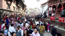 Nepal celebra el festival Indra Jatra al adorar al Dios de la lluvia
