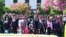 Presidente ecuatoriano rinde homenaje a los próceres de la Independencia