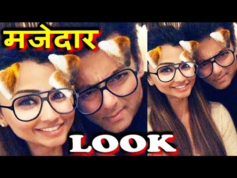 Salman और Daisy Shah का Cutest Pic DABANGG TOUR DELHI में