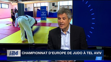 Le championnat d'Europe de judo à Tel-Aviv