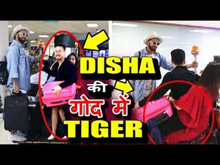 Tiger Shroff बेठे Disha Patani की गोद में Ranveer के कारन