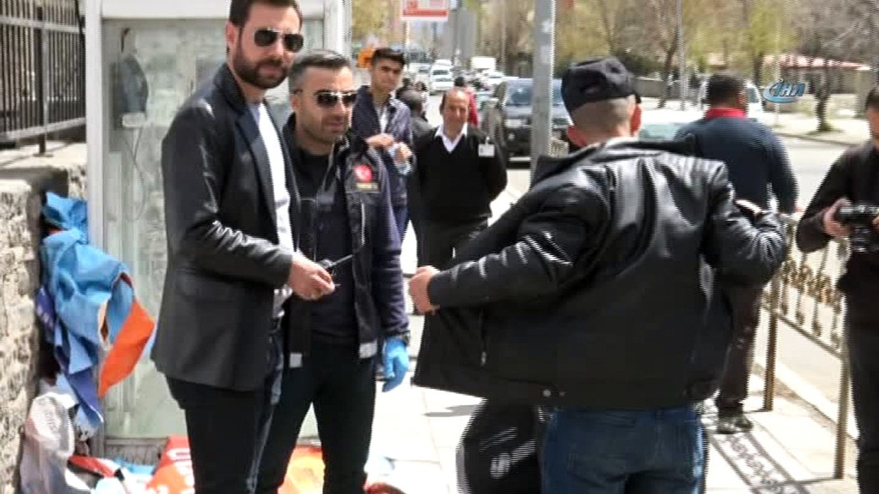 Kars’ta okul önleri emin ellerde...Narkotimler...