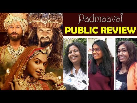 Padmaavat का Public रिव्यु - Housefull - Deepika, Ranveer, Shahid