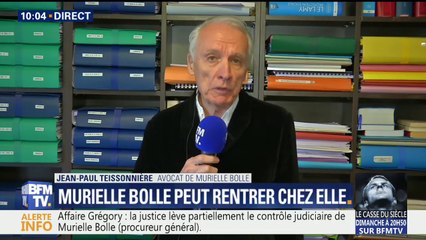 "C’est un grand bonheur" pour Murielle Bolle de pouvoir rentrer chez elle, confie son avocat