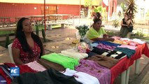 Celebran reclusas de Perú Día de la Madre con un taller textil
