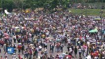 Opositores a Nicolás Maduro vuelven a las calles en Caracas