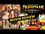 Filmistaan Movie Review V/s Holiday: A Soldier Is Never Off Duty Movie Review