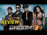 Dhoom 3 Movie Review | Aamir Khan, Abhishek Bachchan, Katrina Kaif, Uday Chopra