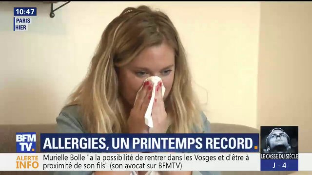 Allergies aux pollens: un printemps record en Île-de-France