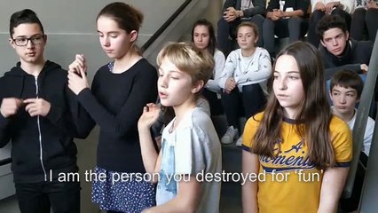 I AM THE PERSON - Court métrage des élèves de 4ème1 du collège Pesquier de Gardanne sur la thématique du harcèlement scolaire