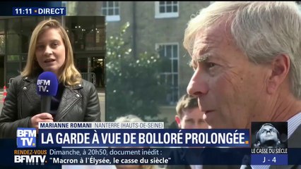 Pourquoi la garde à vue de Vincent Bolloré est prolongée