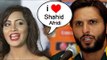 Arshi Khan ने खुलेआम Pakistani Cricketer Shahid Afridi से किया प्यार इकरार | Bigg Boss 11 पार्टी