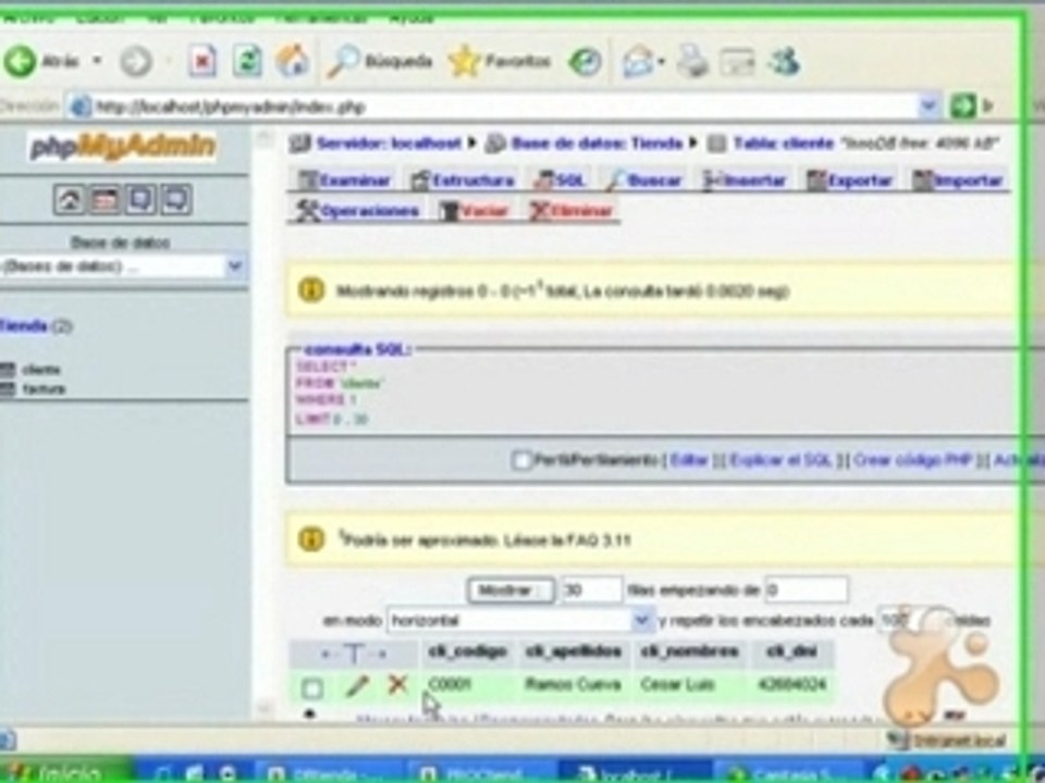 phpmyadmin php workbench mysql