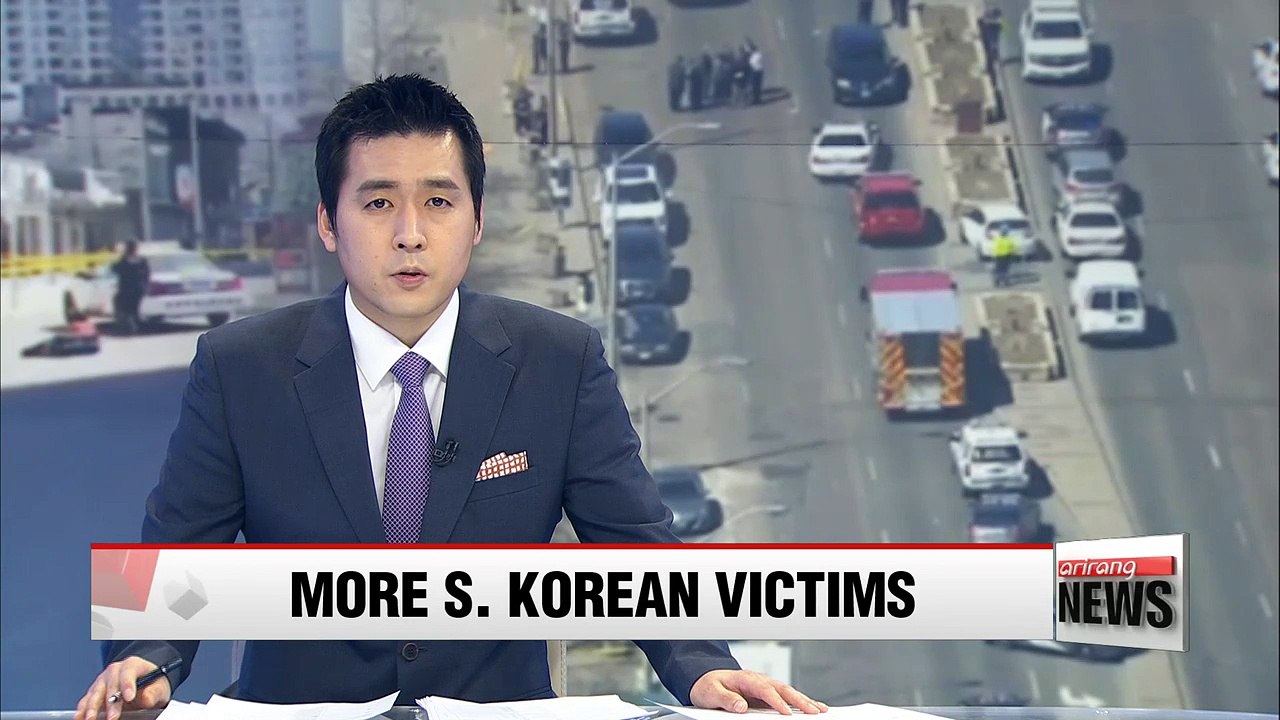 Two more S. Koreans reported injured in Toronto van rampage