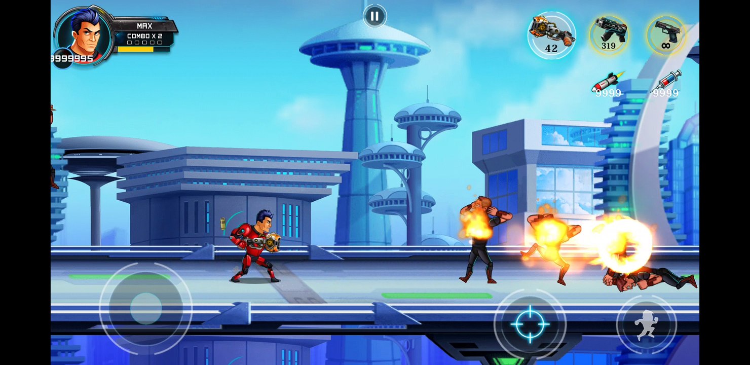 Alpha Guns 2 - Metal Action Shooting Force IOS Android gameplay HD
