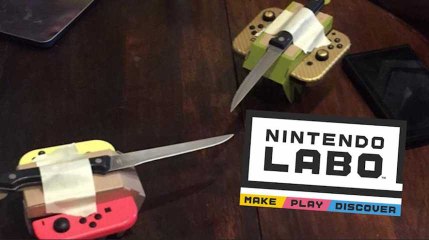 Nintendo Labo, la ligne de jouets prêts à détourner