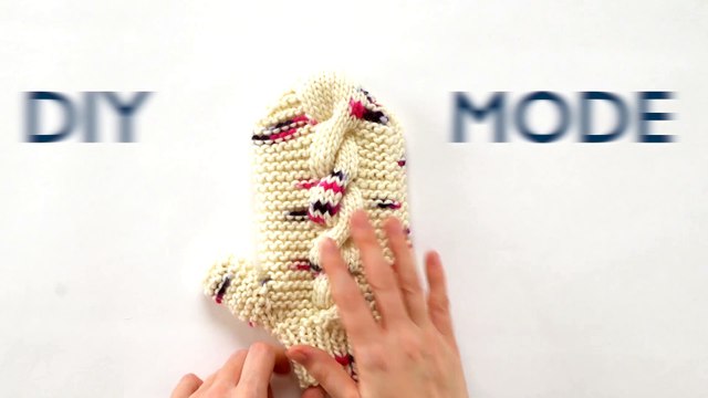 Tricoter une paire de moufles