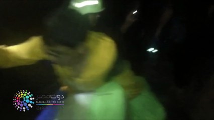 دوت مصر| الشرطة تنقذ طلاب مدرسة خاصة احتجزتهم السيول فى محمية "وادى دجلة"