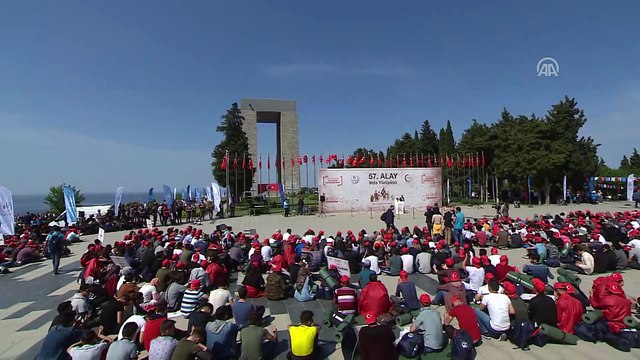 Çanakkale Kara Savaşları'nın 103. yılı - Şehitler Abidesi - Gençlik ve Spor Bakanı Bak (2) - ÇANAKKALE