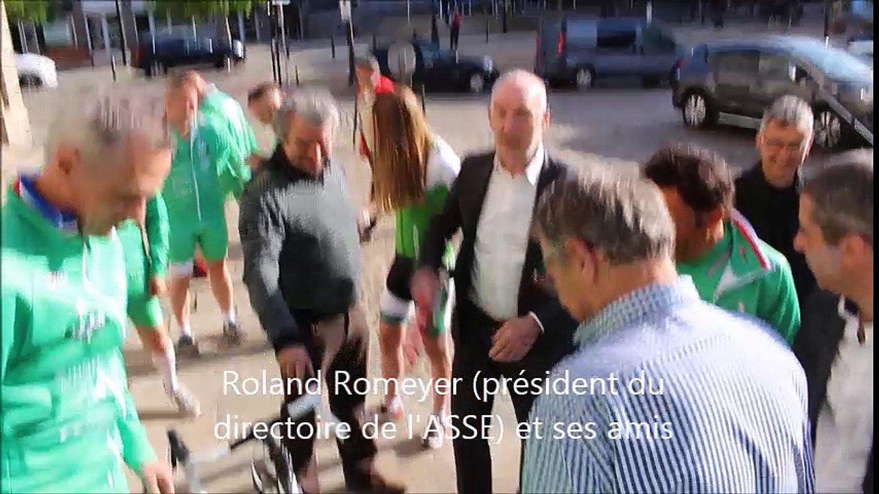 Départ ASSE coeur vert