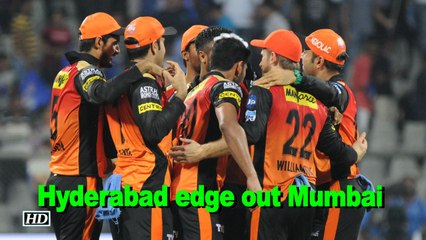 IPL 2018 | Hyderabad edge out Mumbai Indians by 31 runs