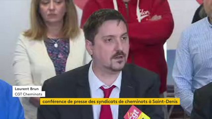 Grève à la SNCF : Les organisations syndicales de cheminots demandent le "remboursement des usagers à hauteur de 40 % minimum" en raison des perturbations sur le trafic, annonce Laurent Brun, de la CGT Cheminots