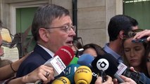 Intervencions d'Enric Morera i Ximo Puig per la diada del 25 d'abril al País Valencià