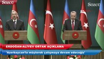 Erdoğan - Aliyev ortak basın toplantısı düzenledi