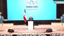 الرئيس الإيراني يطالب بتنفيذ الاتفاق النووي الحالي