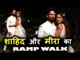 Shahid Kapoor और Mira Rajput ने किया Lakme Fashion Week 2018 पर Ramp Walk