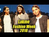 Swara Bhaskar ने किया Lakme Fashion Week 2018 में Ramp Walk