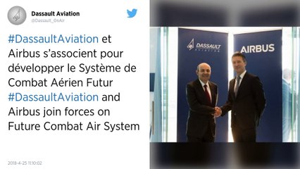 Avion de combat du futur : Airbus et Dassault annoncent un accord de principe.